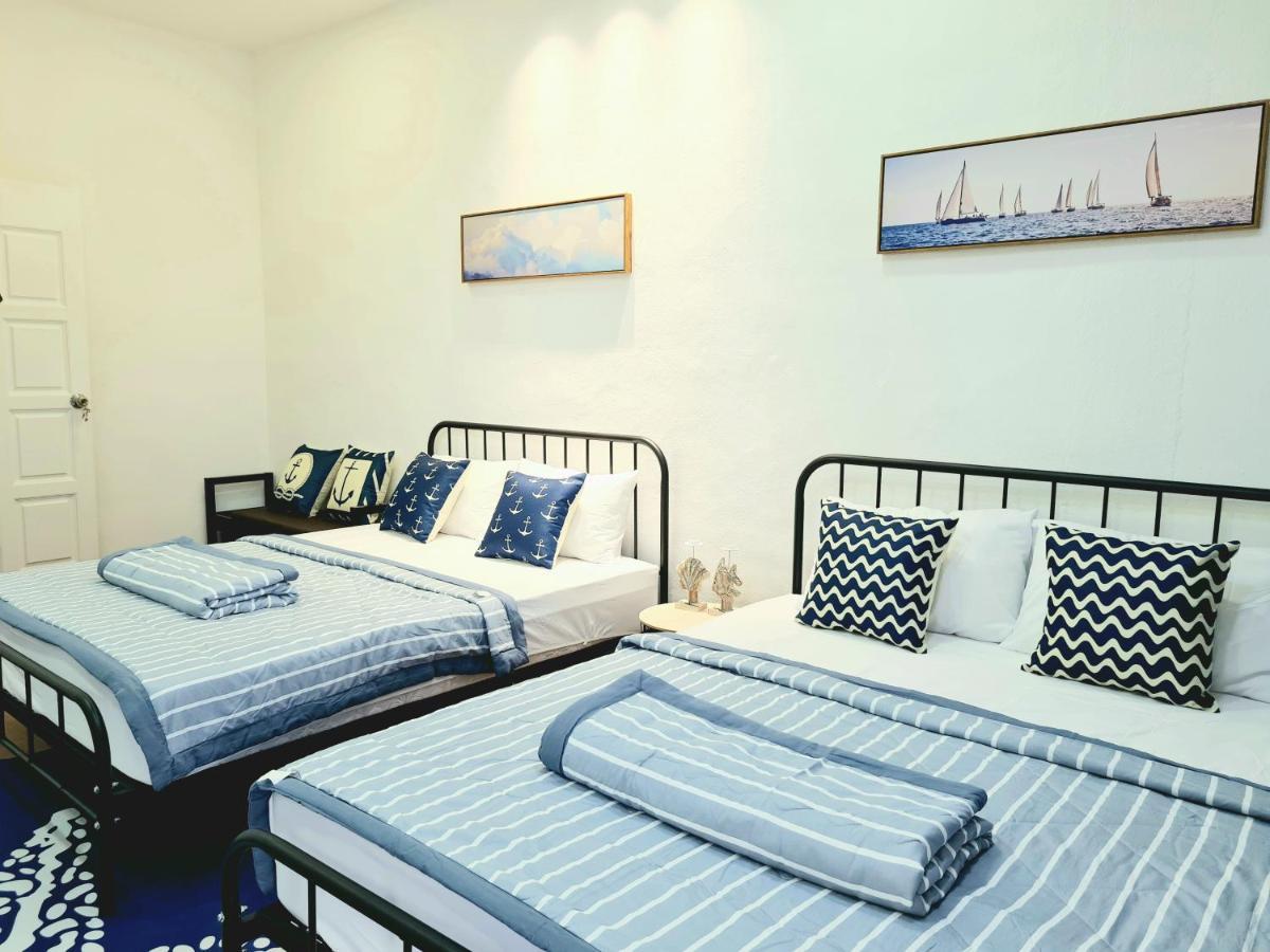 527 Beachhouse L 5 Bedroom With Swimming Pool - 3Min Walk To The Beach Танджунг-Бунгах Екстер'єр фото