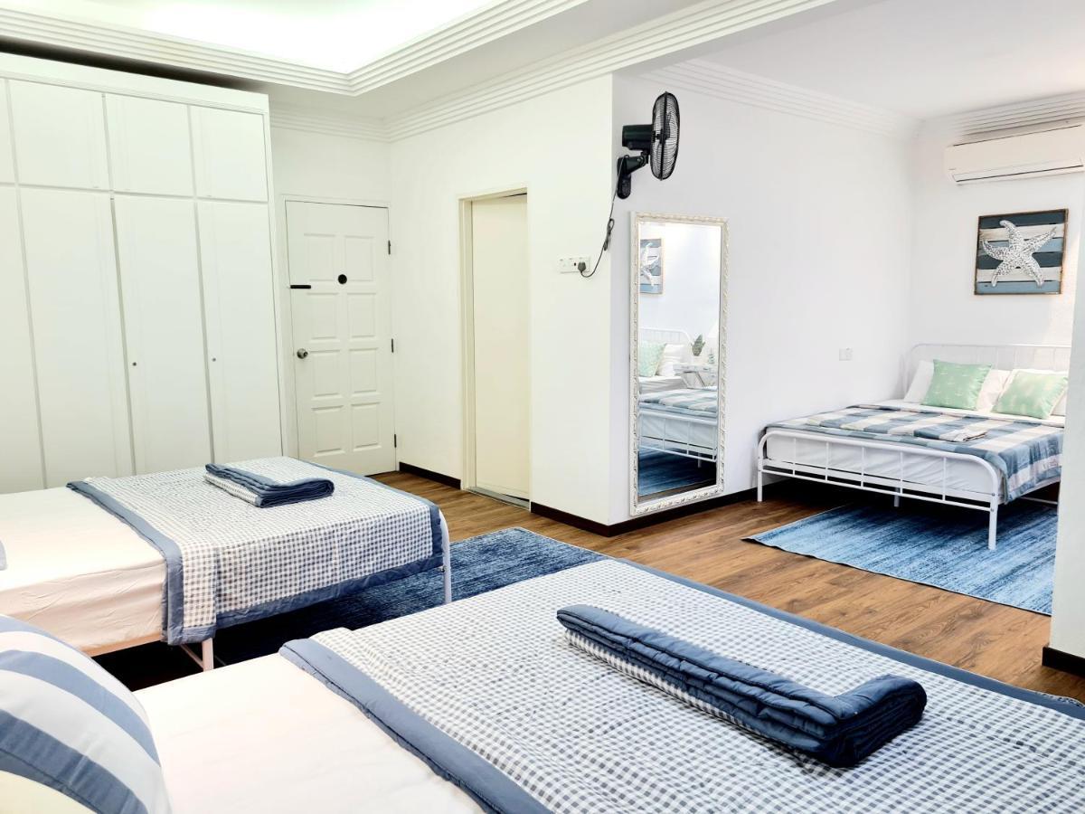 527 Beachhouse L 5 Bedroom With Swimming Pool - 3Min Walk To The Beach Танджунг-Бунгах Екстер'єр фото